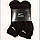 Шкарпетки спортивні Nike Everyday Cushioned Socks 6 пар чорні (SX7669-010), фото 5