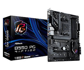 Материнська плата ASRock B550 PG Riptide Socket AM4 (B550 PG Riptide) (D)