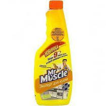 Миючий засіб для кухні 500мл лимон, запас Mr Muscle