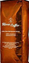 Кава у зернах Ricco Coffe Espresso Italiano 1кг., бронза Ricco