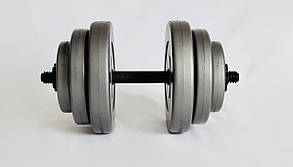 Гантель 18кг GREY AS