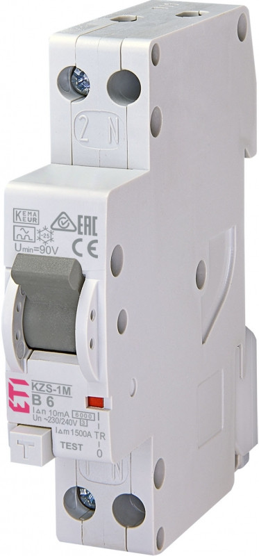 KZS-1M 1p+N A C16/0.01 6kA