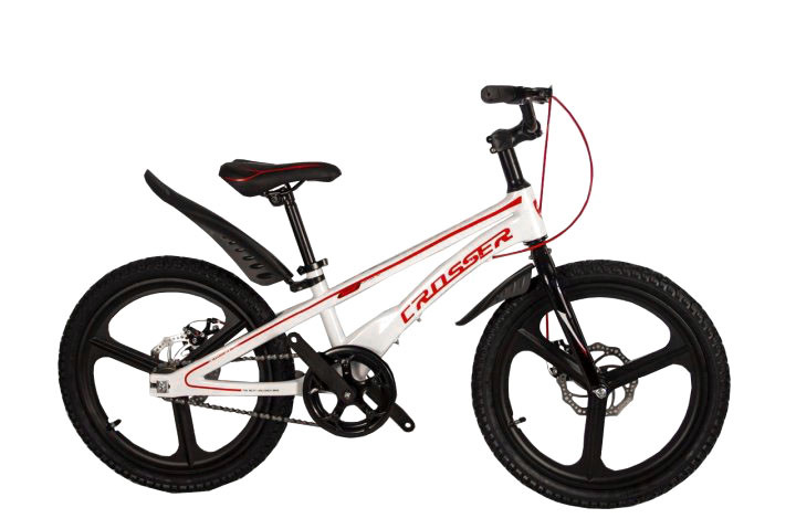 Велосипед детский Crosser BMX Premium Bike 20 дюймов белый (BMX/20WT) - фото 1 - id-p1609692431