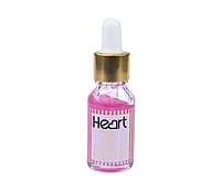 Средство для удаления кутикулы Heart Cuticle Remover с пипеткой, цвет розовый, 15 мл