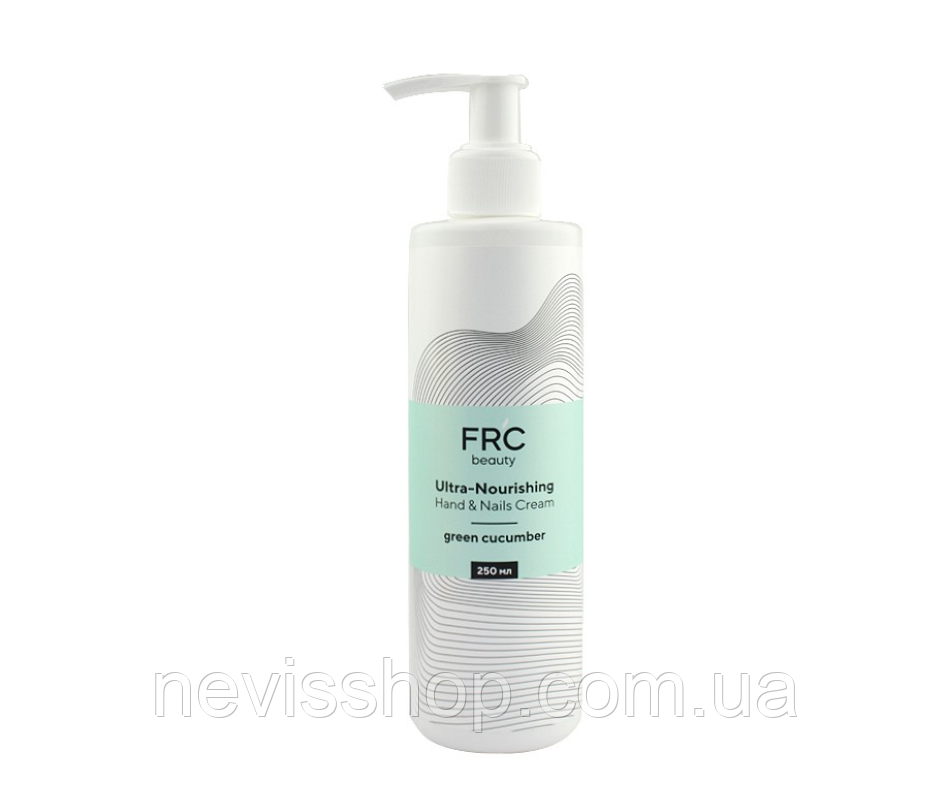 Крем для рук і нігтей FRC Beauty Ultra-Nourishing Hand Nails Cream Green Cucumber вкладає, 250 м