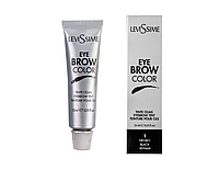 Краска для бровей Levissime Eyebrow Black 1, цвет черный, 15 мл