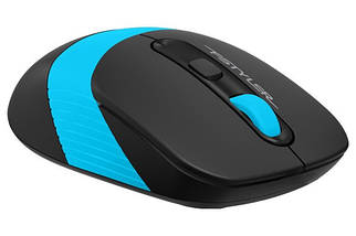 Безпровідна мишка A4Tech Fstyler FG10 чорно-блакитна, миша для ПК и ноутбука, фото 3