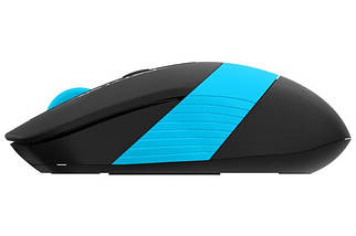 Безпровідна мишка A4Tech Fstyler FG10 чорно-блакитна, миша для ПК и ноутбука, фото 2