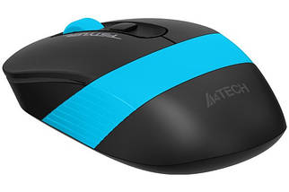 Безпровідна мишка A4Tech Fstyler FG10 чорно-блакитна, миша для ПК и ноутбука, фото 3