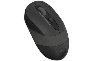 Безпровідна мишка A4Tech Fstyler FG10 чорно-сіра, миша для ПК и ноутбука, фото 3