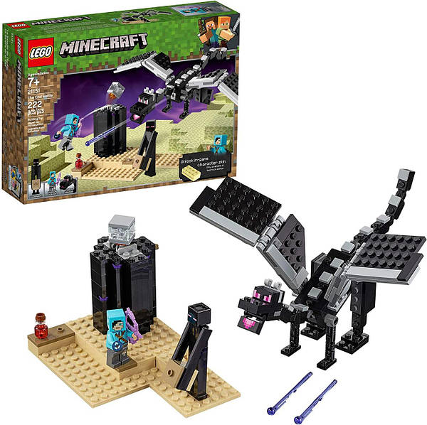 Lego minecraft the end battle deals