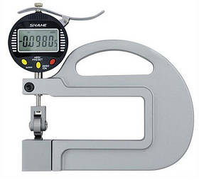 Толщиномер электронный Shahe 0-10 мм/0,001 (5335-10) с роликом для непрерывного измерения