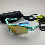 Сонцезахисні UV400 спортивні окуляри зі змінними лінзами, фото 8