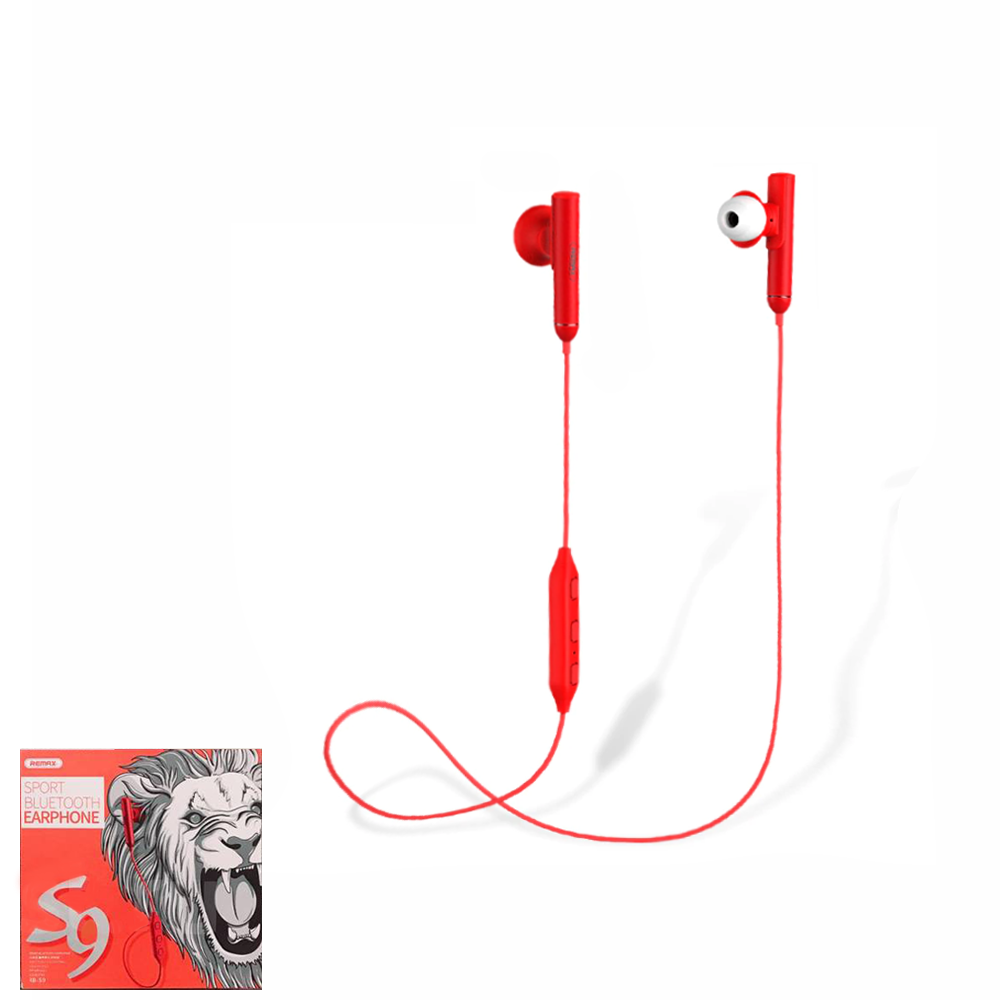 Наушники bluetooth Remax RB-S9 Red (6954851278092), цена 999 грн — Prom ...