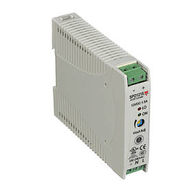 Блок живлення Carlo Gavazzi SPD12181 1,5A 12V DC 18W на DIN-рейку (вхід 90~264V AC / 120~375V DC)