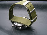 Годинник чоловічий спортивний AMST 3003C silver-Green, фото 8