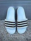 Капці чоловічі білі Adidas White (04476), фото 2