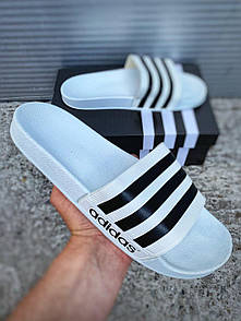 Капці чоловічі білі Adidas White (04476)