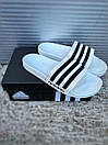 Капці чоловічі білі Adidas White (04476), фото 4