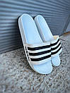 Капці чоловічі білі Adidas White (04476), фото 6