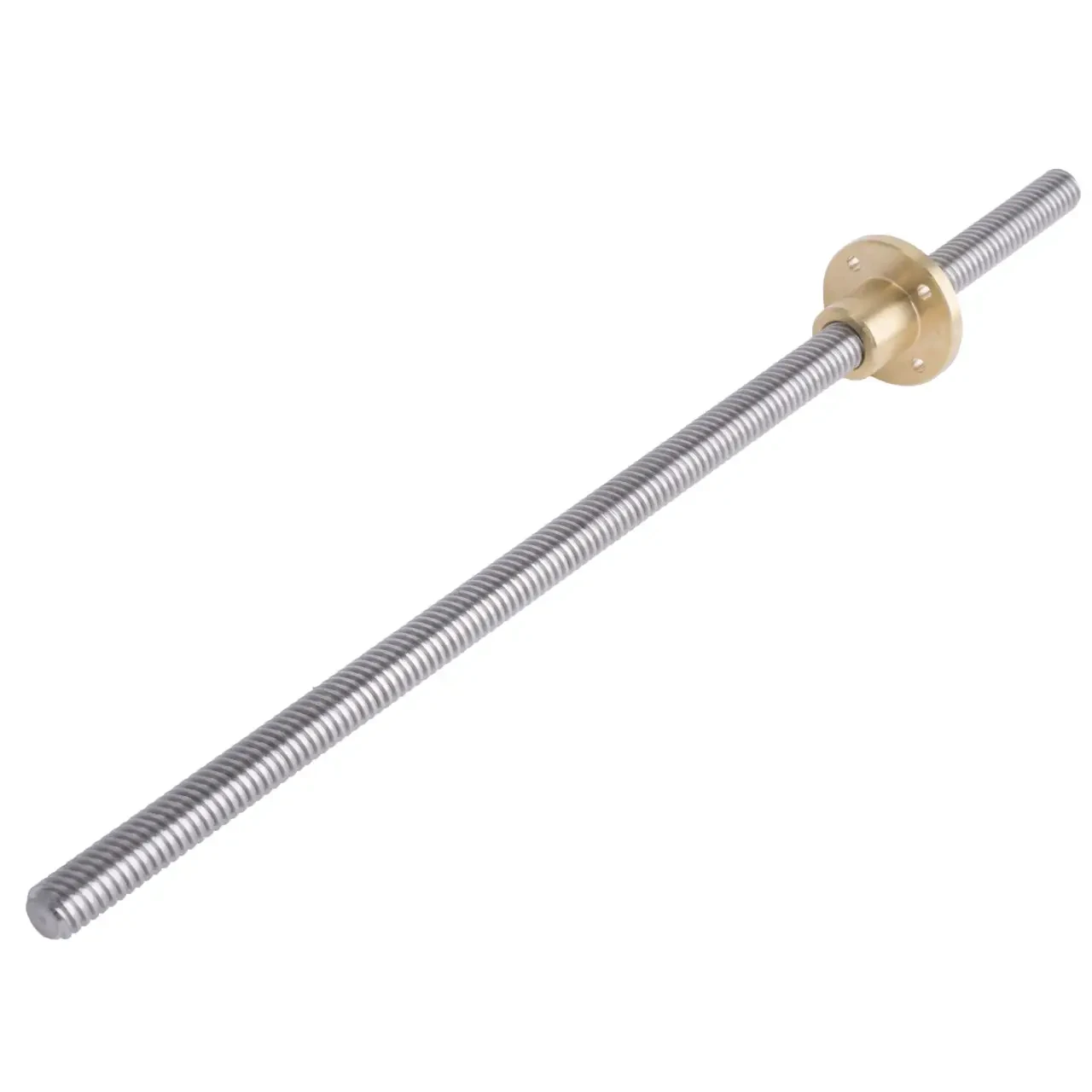 Ходовий гвинт 200mm x 8mm крок 2 мм з гайкою