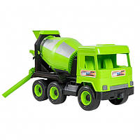 Игрушечная бетономешалка Wader Middle truck 43 см зелёный 39485