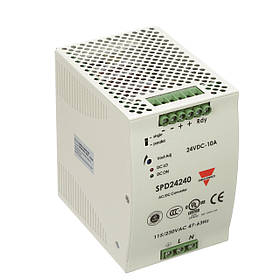 Блок живлення Carlo Gavazzi SPD241201N 10A 24V DC 240W на DIN-рейку (вхід 90~264V AC / 120~375V DC)