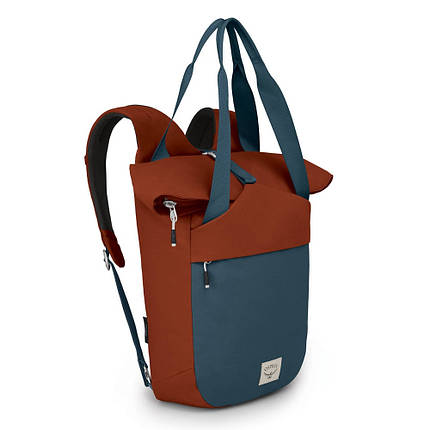 Сумка-рюкзак Osprey Arcane Tote Pack Umber Orange/Stargazer Blue 20л (009.001.0089), фото 2