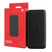 Оригінальний Xiaomi Mi Redmi 18W Fast Charge Power Bank 20000 мА/год Швидке заряджання QC3.0, фото 3