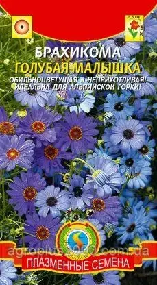 Насіння Брахікома Блакитна Маля 0,05 грама Агроніка, фото 1