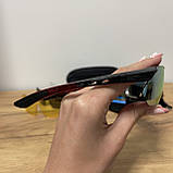 Тактические военные очки co сменными линзами, очки для стрельбы, армейские очки антиблик, желтая линза, фото 4