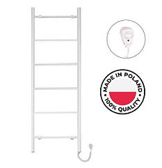 Електрична біла рушникосушка 500х1600 Instal Projekt PRIMAVERA