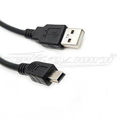 Кабель USB 2.0 AM - mini USB, 1.5 м