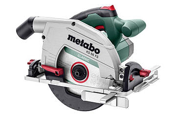 Потужна ручна дискова пила для дерева Metabo KS 66 FS: 1500 Вт, коло 190 мм циркулярна пила 601066000