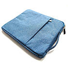 Чохол-сумка Cloth Bag для планшета / ноутбука 12.9 дюймів Light Blue, фото 3