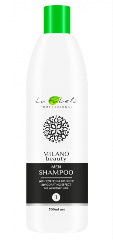 Шампунь для чоловіків зміцнюючий La Fabelo MB Men 300мл, фото 1