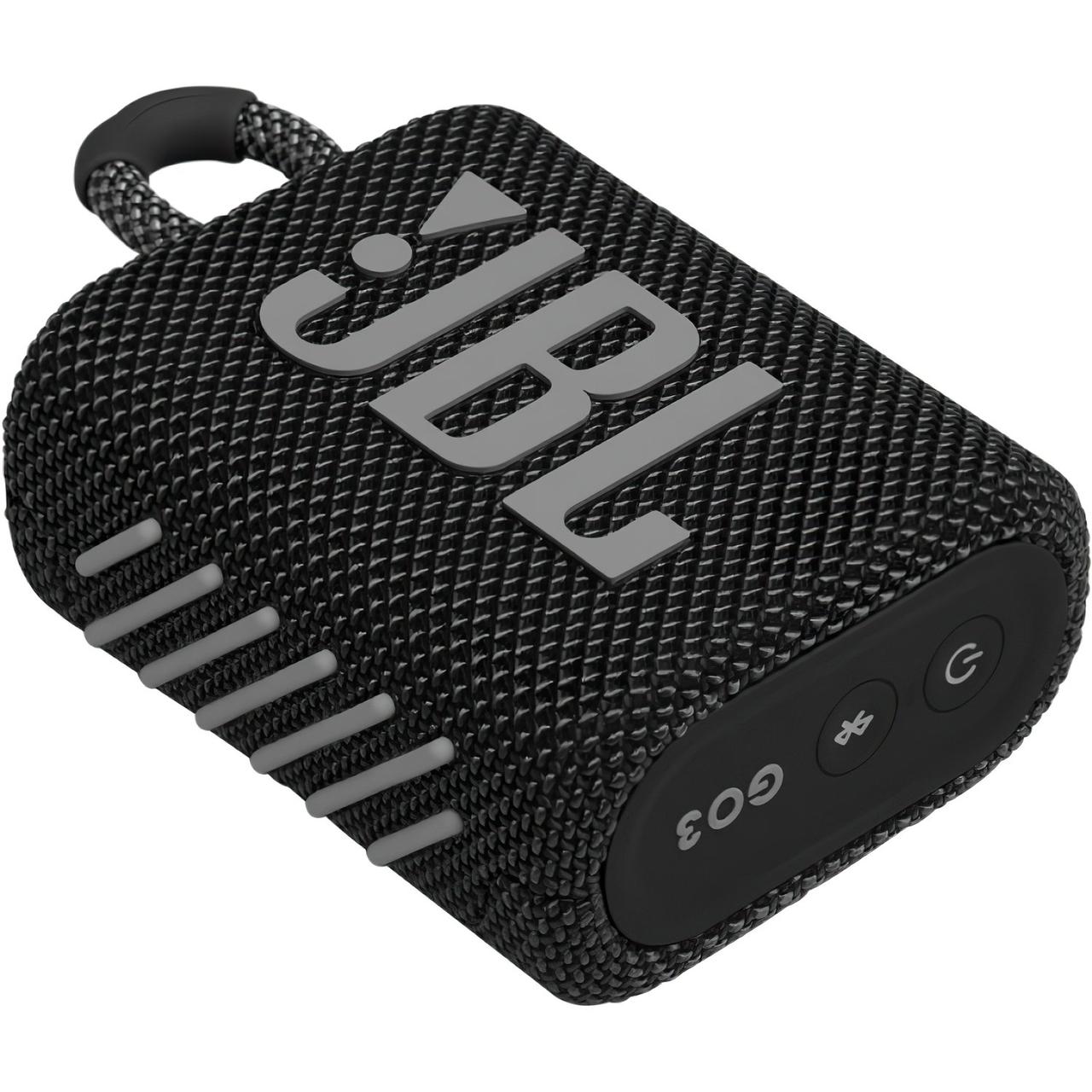 Колонка JBL GO3 (JBLGO3BLK) Black - фото 2 - id-p1609893216