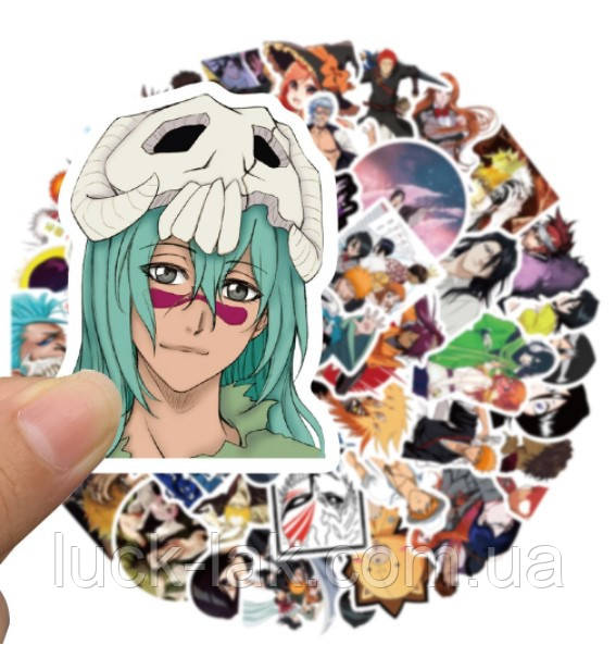 Набір стікерів Бліч, наклейки Bleach, фото 1