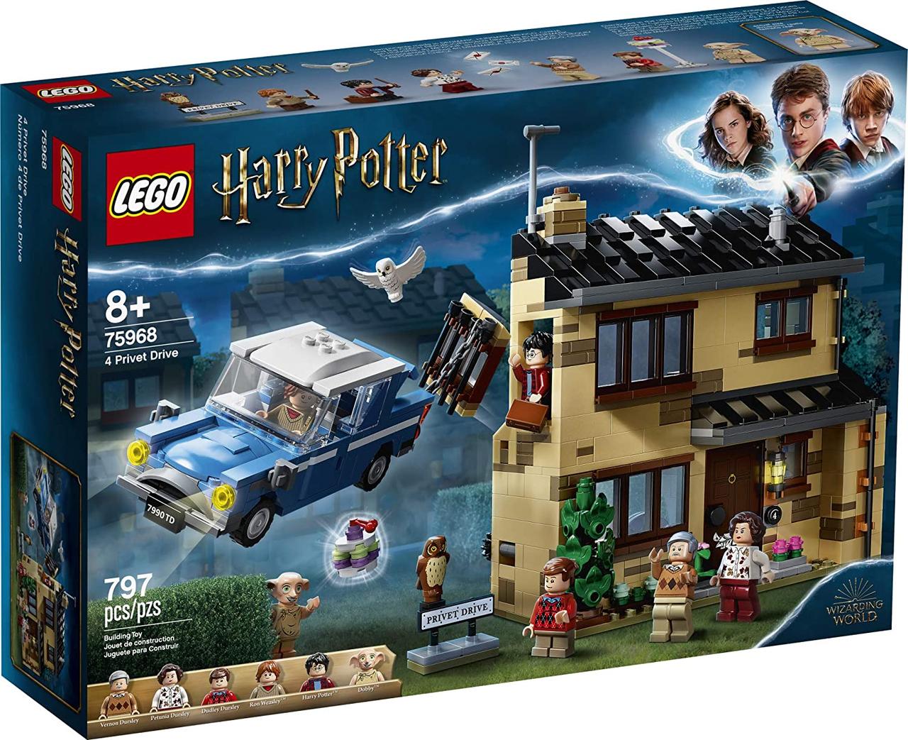 Конструктор LEGO Harry Potter 75968 Тисова вулиця, будинок 4