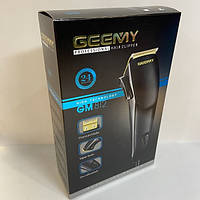 Машинка для стрижки волос профессиональная Geemy GM-812 Pro Hair Clipper 9 Вт питание от сети с титановыми нож