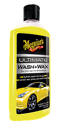 Автомобільний шампунь із воском Meguiar's G17716EU Ultimate Wash & Wax, 473 мл