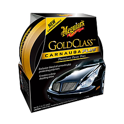 Карнауб твердий віск Meguiar's G7014J Gold Class Carnauba Plus Paste Wax, 311 г