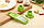 Часникодавка - маленька терка для часнику та горіхів Зелена, подрібнювач часнику ручний (чеснокодавка), фото 8