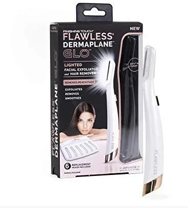 Епілятор FLAWLESS Dermaplane Жіночий для видалення волосся на обличчі