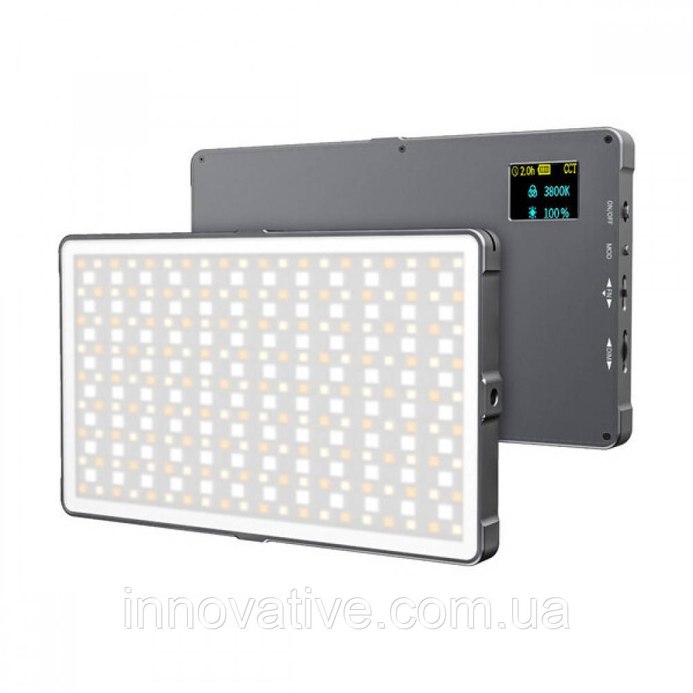Накамерне світло RGB Ulanzi VIJIM VL276 з акумулятором 10000 мА·год для фотосімки (Сірий), фото 1