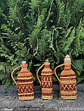 Пляшки плетені з лози "1л", фото 2