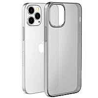 Силиконовый Чехол на iPhone 12 Pro Max 6.7" HOCO Light series TPU case Черный