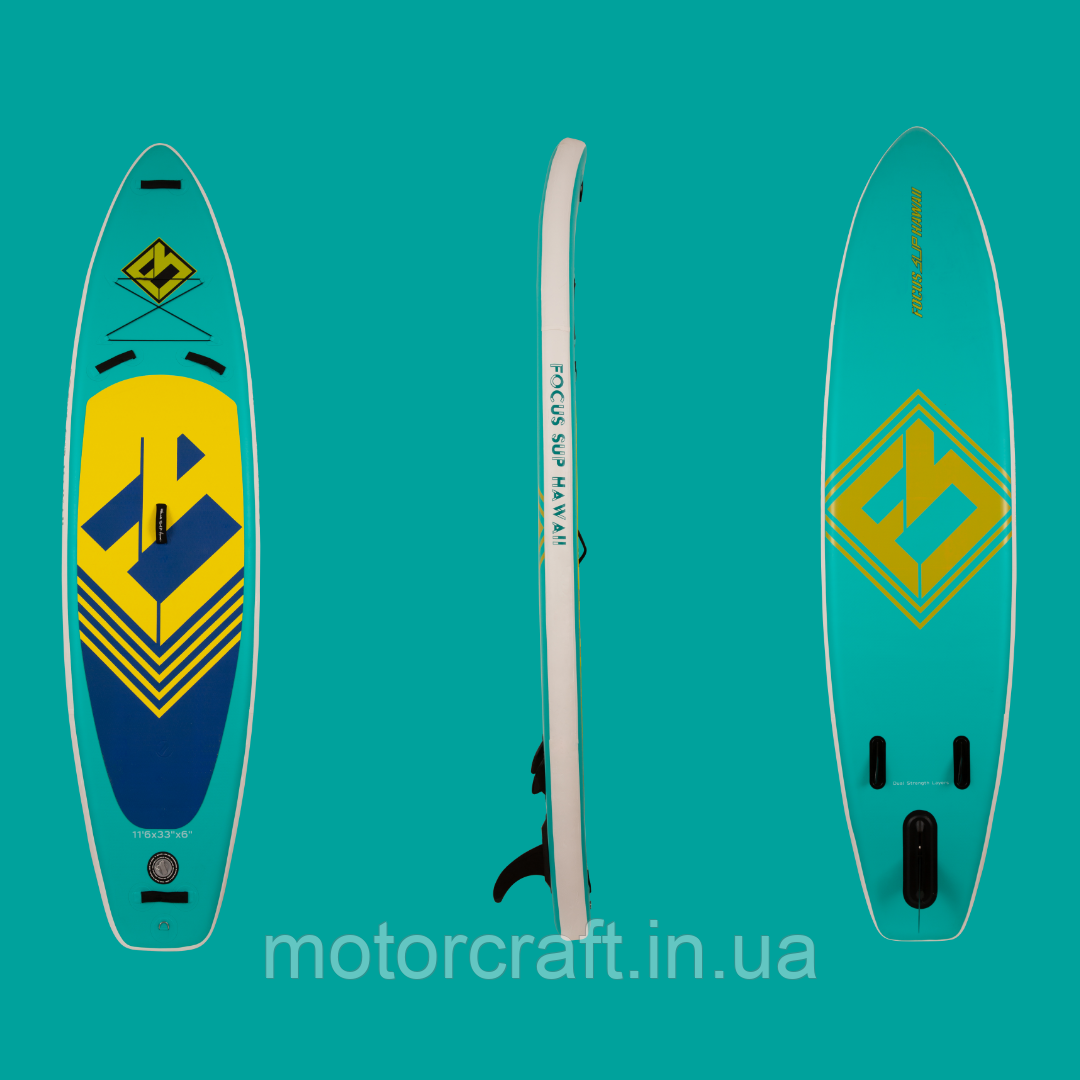 SUP board (Sup дошки) надувний сап FOCUS ISUP HAWAII ABY, фото 1