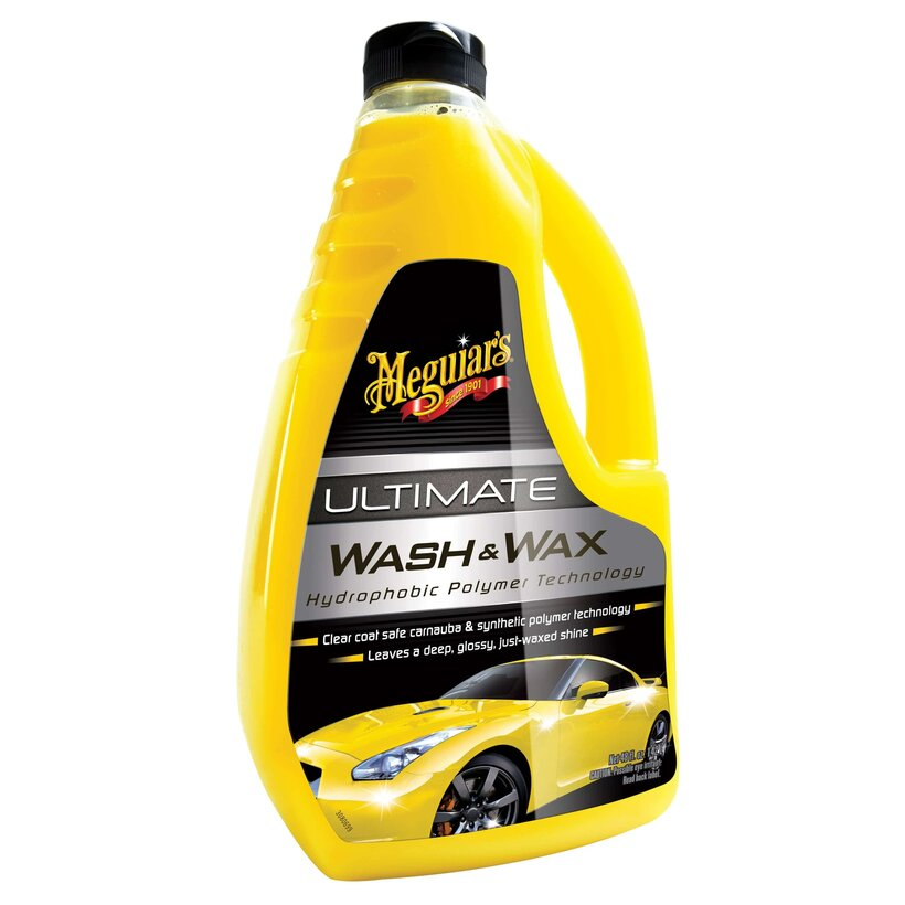 Автомобільний шампунь із воском Meguiar's G17748 Ultimate Wash & Wax, 1.42 л