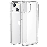 Силиконовый Чехол на iPhone 13 6.1" HOCO Light series TPU case Прозрачный